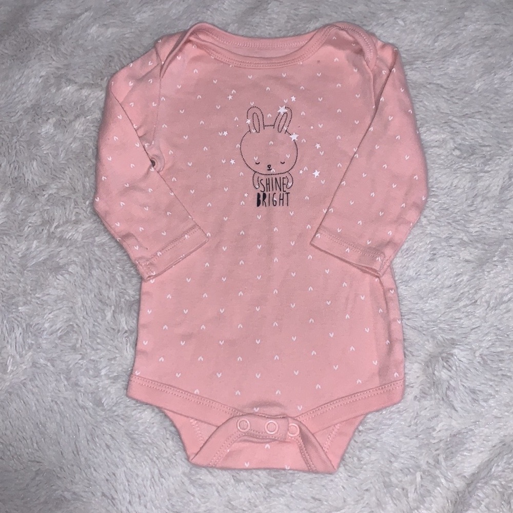 (3 for $10) joe fresh bunny bodysuit